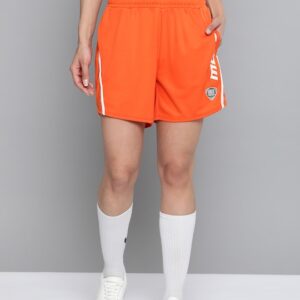 HRX By Hrithik Roshan Women Regular Fit Rapid-Dry Anti-Static Antimicrobial Football Shorts