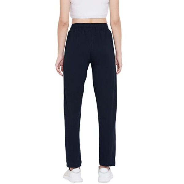 StyleStone Women"s Navy Cotton Track Pants