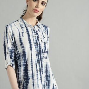 Roadster Women Dyed Casual Shirt