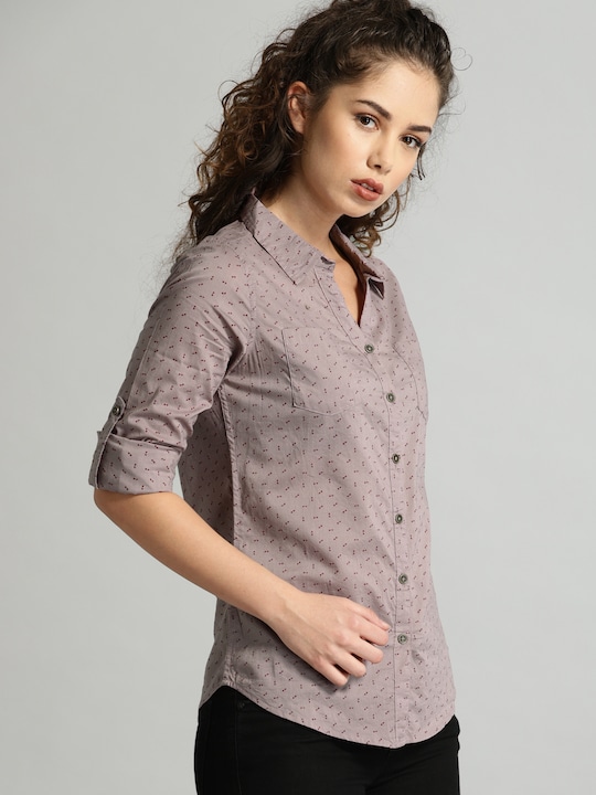 Roadster Women Printed Casual Shirt