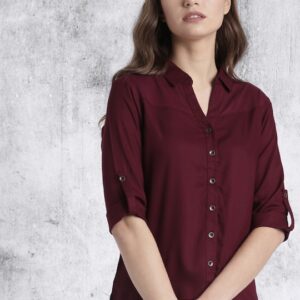 Roadster Women High-Low Casual Shirt