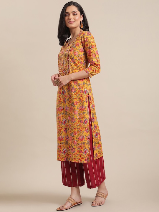 Varanga Women Floral Printed Kurta