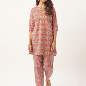 Aayna Women Printed Kurti with Trousers