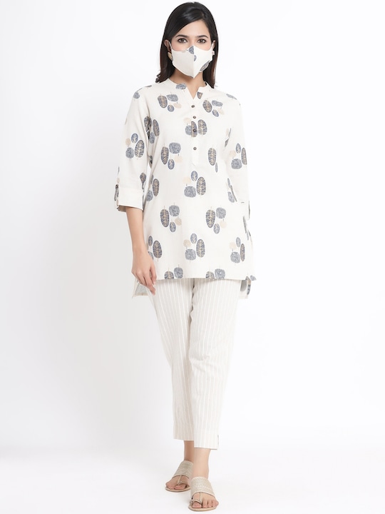 Juniper Women Printed A-Line Kurta