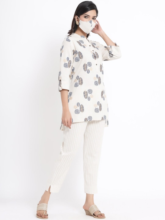 Juniper Women Printed A-Line Kurta