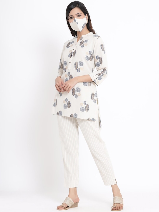 Juniper Women Printed A-Line Kurta