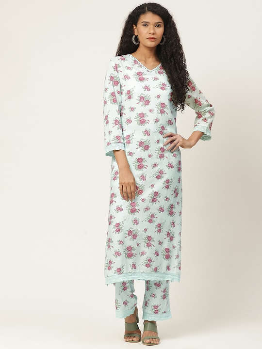 Moda Rapido Women Floral Printed Kurta