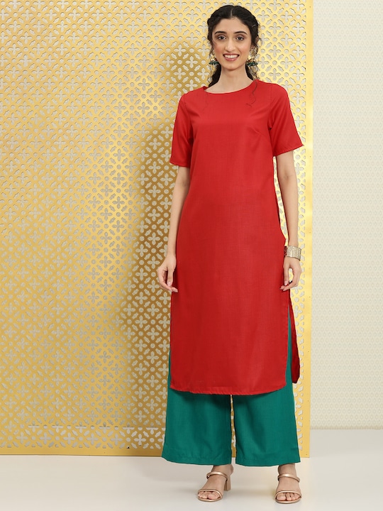 Ode by House of Pataudi Women Rozana Kurta with Palazzos