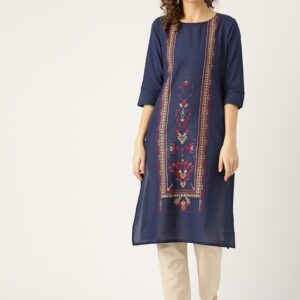 Sangria Women Pure Cotton Printed Kurta