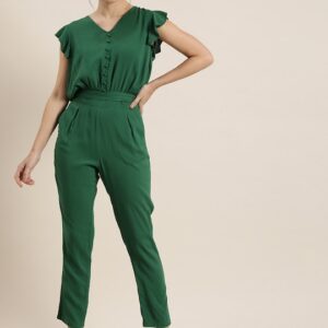 her by invictus Women Solid Basic Jumpsuit