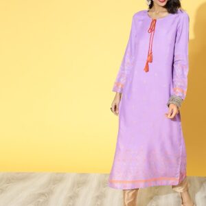 Anouk Women Ethnic Motifs Printed Kurta