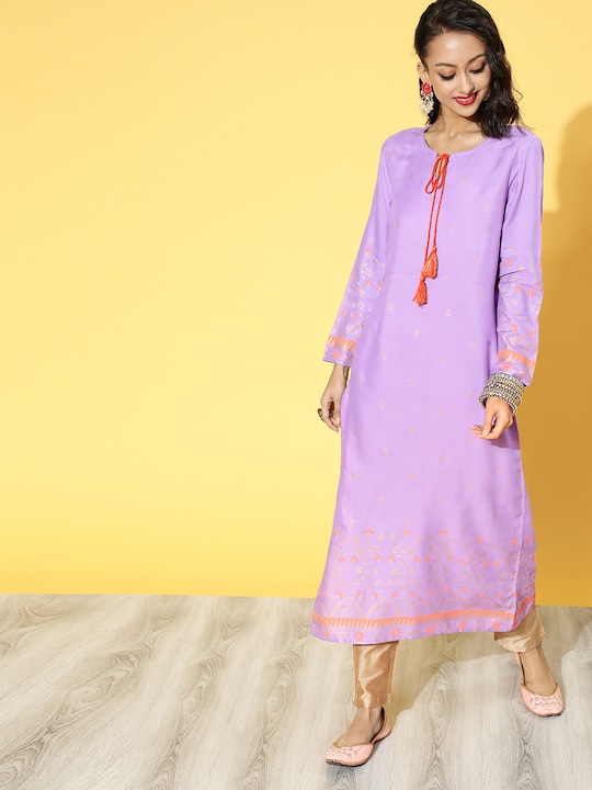 Anouk Women Ethnic Motifs Printed Kurta