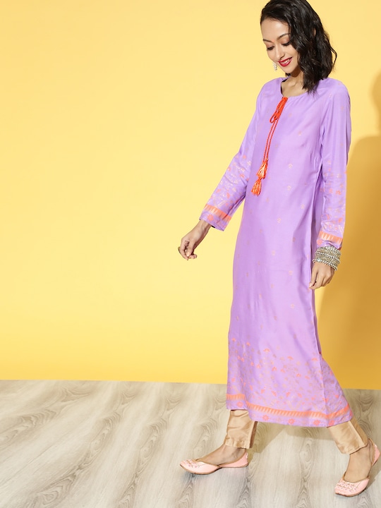 Anouk Women Ethnic Motifs Printed Kurta