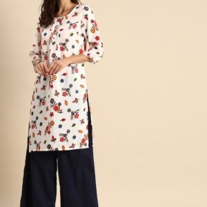 Anouk Women Floral Printed Kurta