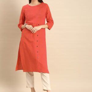 Anouk Women Striped Kurta