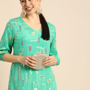 Anouk Women Ethnic Motifs Printed Kurta