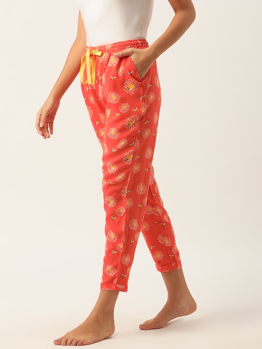 DressBerry Women Floral Printed Lounge Pants