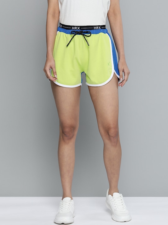 HRX By Hrithik Roshan Women Bio-Wash Lifestyle Shorts