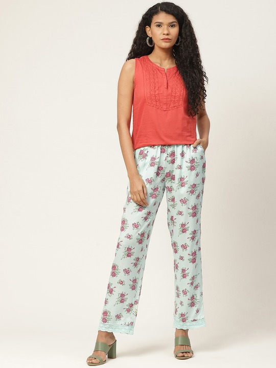 Moda Rapido Women Floral Printed Palazzos