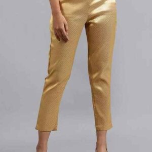 Wishful Gold Straight Pants