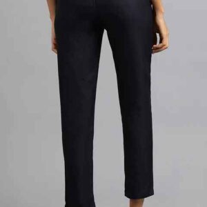 W Women Solid Slim Pant