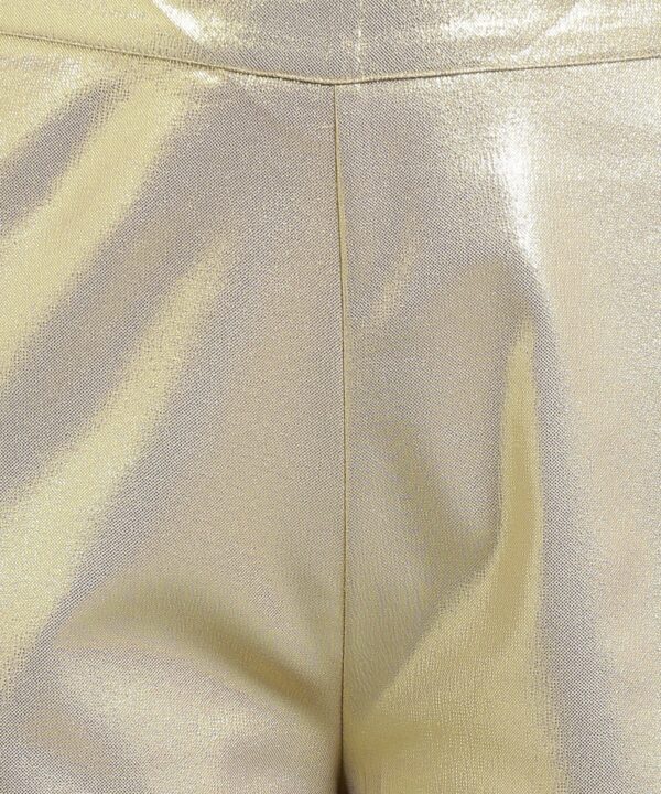 W  Women Golden Shimmery Pants