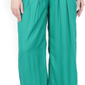 W for Woman Regular Fit Cotton Blend Trousers