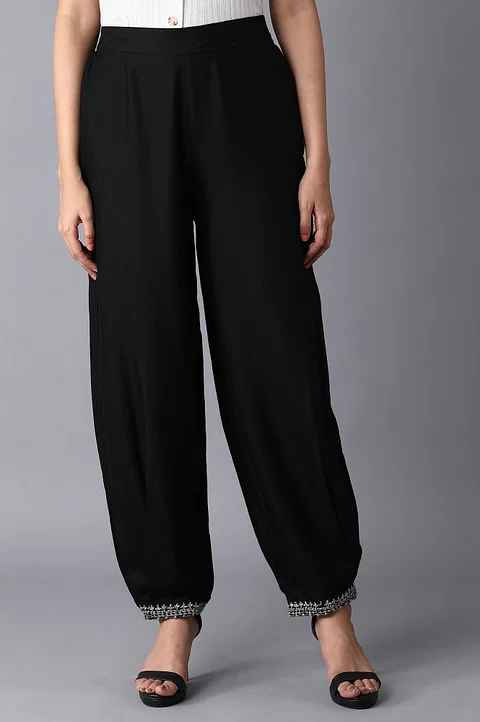 W for Woman Embroidered Pants