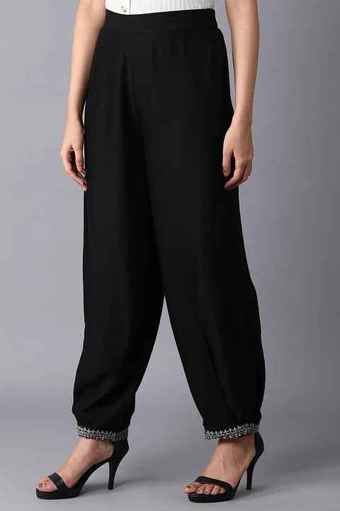 W for Woman Embroidered Pants