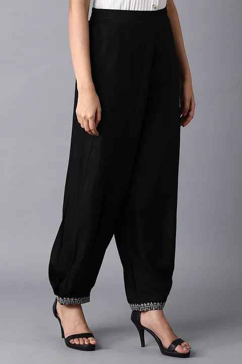 W for Woman Embroidered Pants