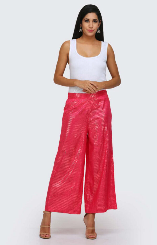 W for Woman Cotton Blend Ethnic Pants