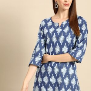 Anouk Women Ethnic Motifs Printed Cotton Kurta