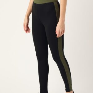 Ether Women Side Striped 4-Way Stretch Tregginge