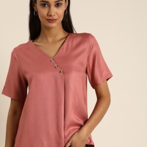 all about you Women Pink Regular Top