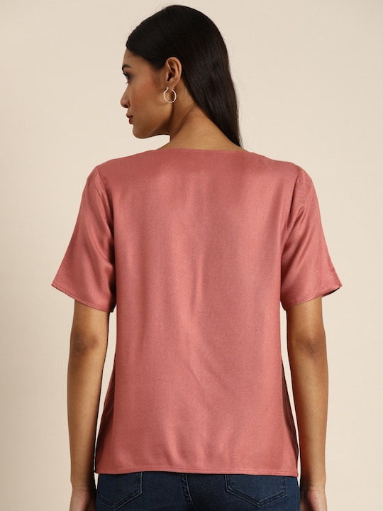 all about you Women Pink Regular Top