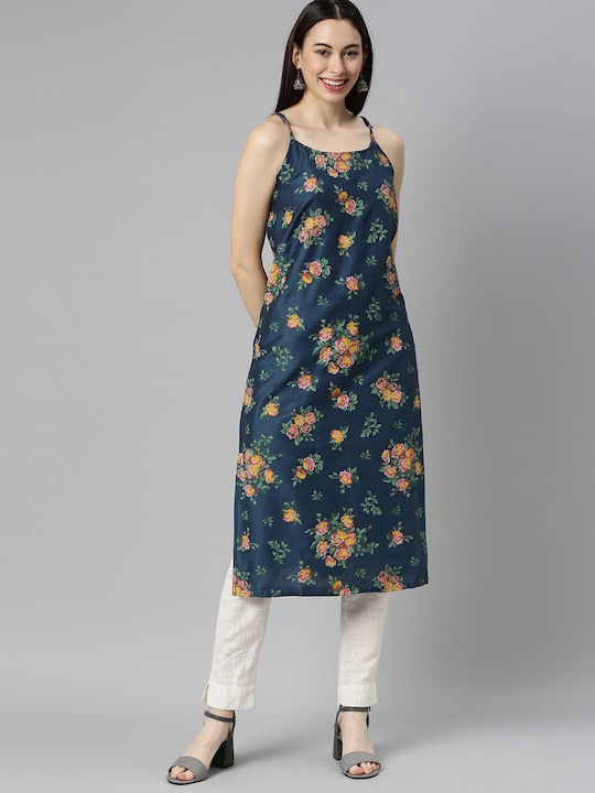 Anouk Women Floral Printed Kurta