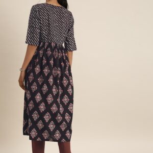 Sangria Women Ethnic Motifs Printed Kurta