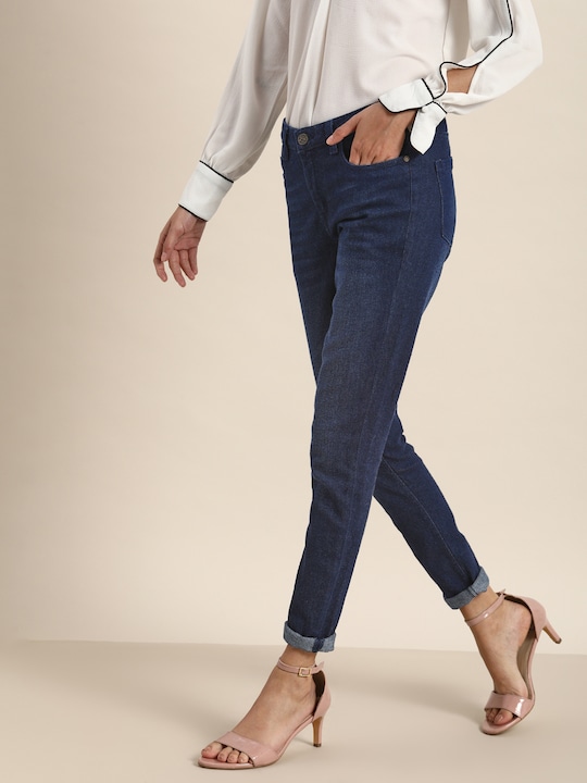 all about you Women Mid-Rise Clean Look Stretchable Jeans