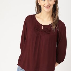 DressBerry Keyhole Neck Top