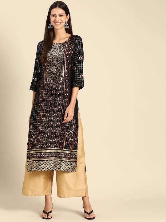 Anouk Women Ethnic Motifs Printed Kurta