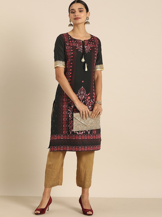 all about you Women Ethnic Motifs Printed Kurta