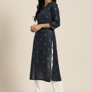 Moda Rapido Women Embroidered Thread Work Kurta