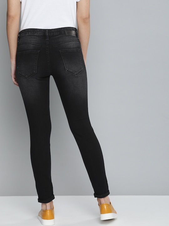 HERE&NOW Women Skinny Fit Clean Look Jeans