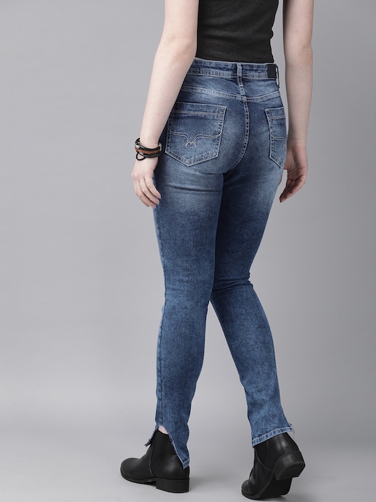 Roadster Women Skinny Fit Mid-Rise Stretchable Jeans