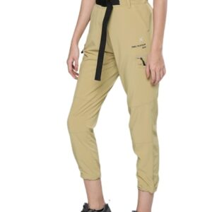 HRX Women Sponge Solid Rapid-Dry Anti-Microbial Outdoor Trousers