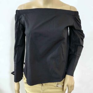 Miss Bennett Solid Women Black Top