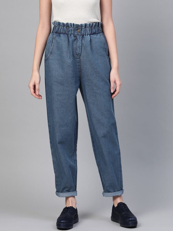 SASSAFRAS Paper Bag Waist Jeans