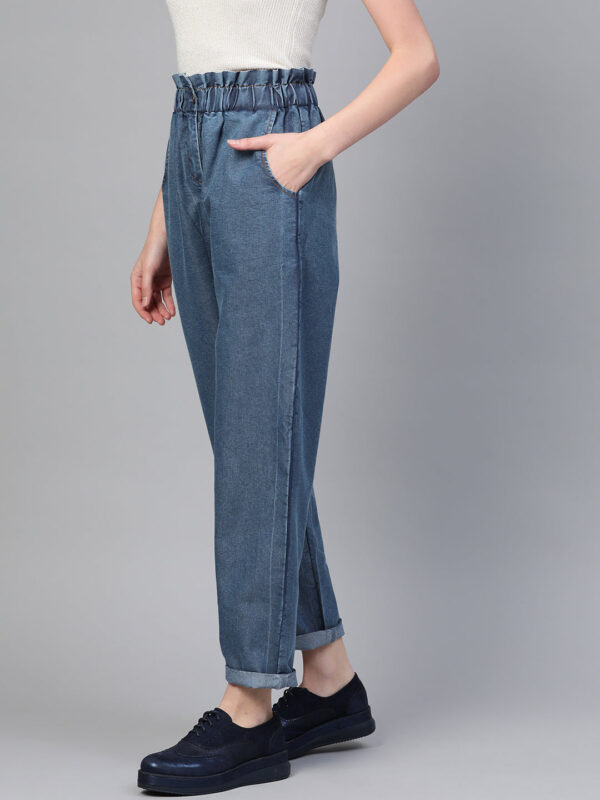 SASSAFRAS Paper Bag Waist Jeans