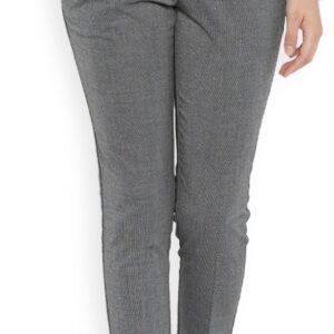 VAN HEUSEN Women Regular Fit Polycotton Trousers