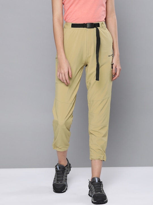 HRX Women Sponge Solid Outdoor Trousers